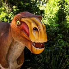 Iguanodon facing right.