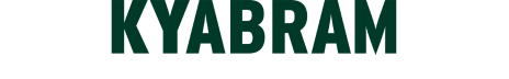 "Kyabram" (Fauna Park logo in forest green).