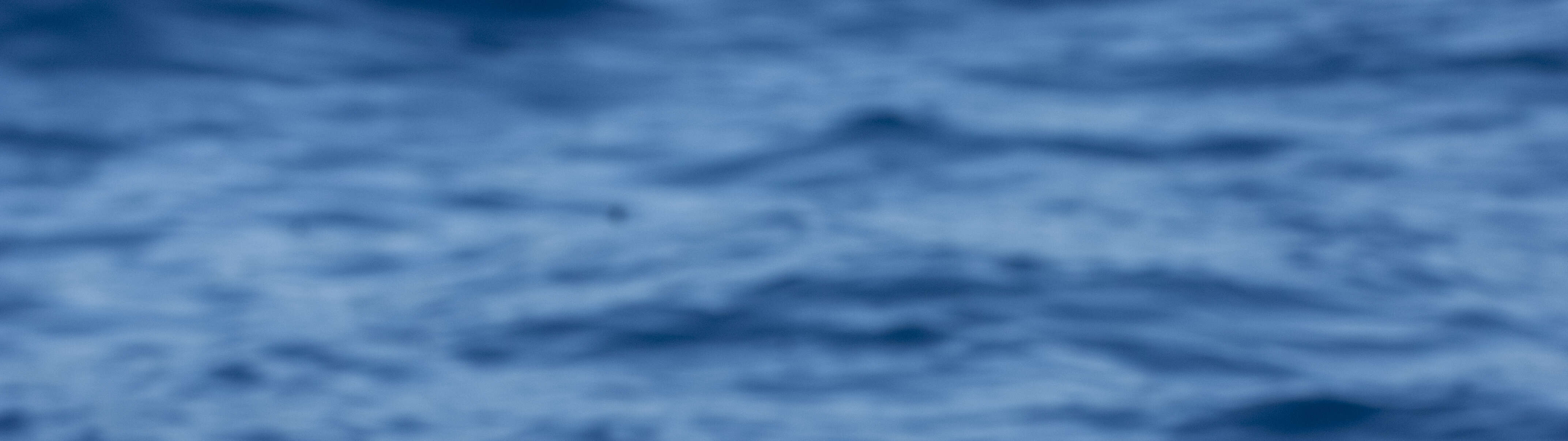 Blue ocean water, not in focus