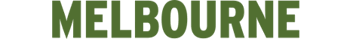 "Melbourne" (Zoo logo in botanical green).