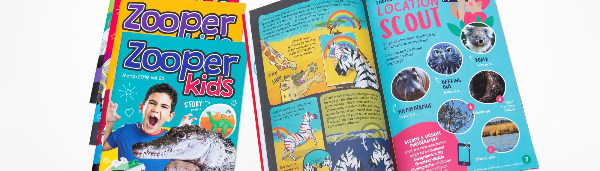 Image of Zooper Kids magazine