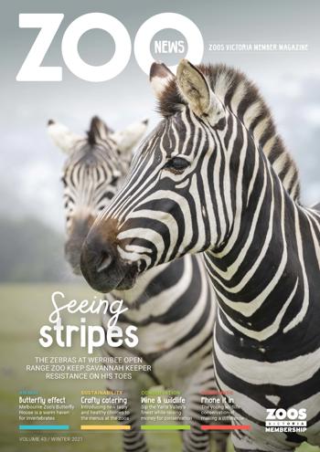 Cover of Zoo News 2021 Winter