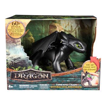 Tame And Train Interactive Toothless Toy