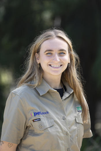 Amy-Rose Doornbusch, smiling to the camera.