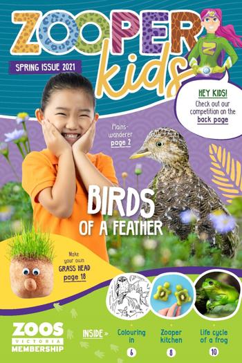 Front cover of Zooper Kids spring 2021
