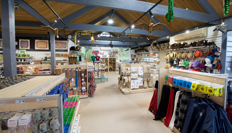 Healesville Sanctuary retail shop