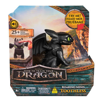 Roaring Minis Toothless Toy